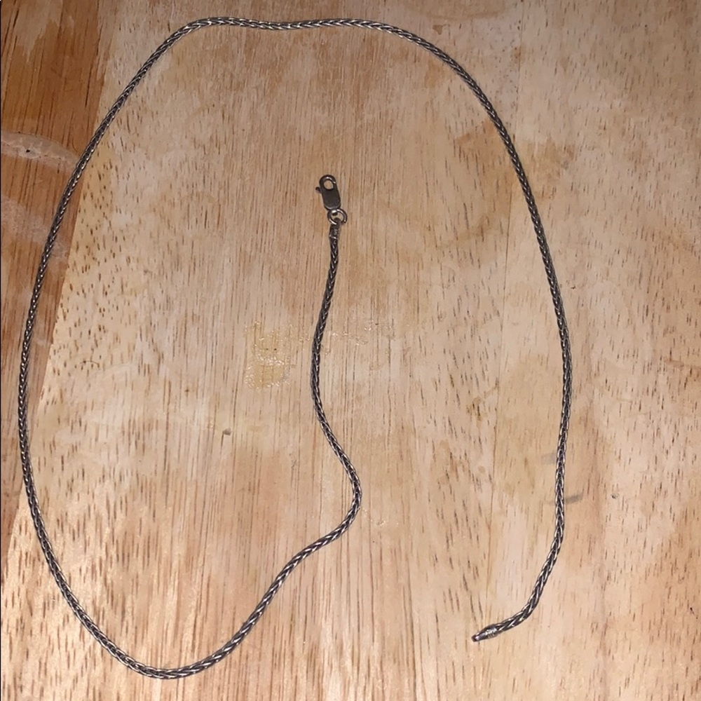 Silver necklace